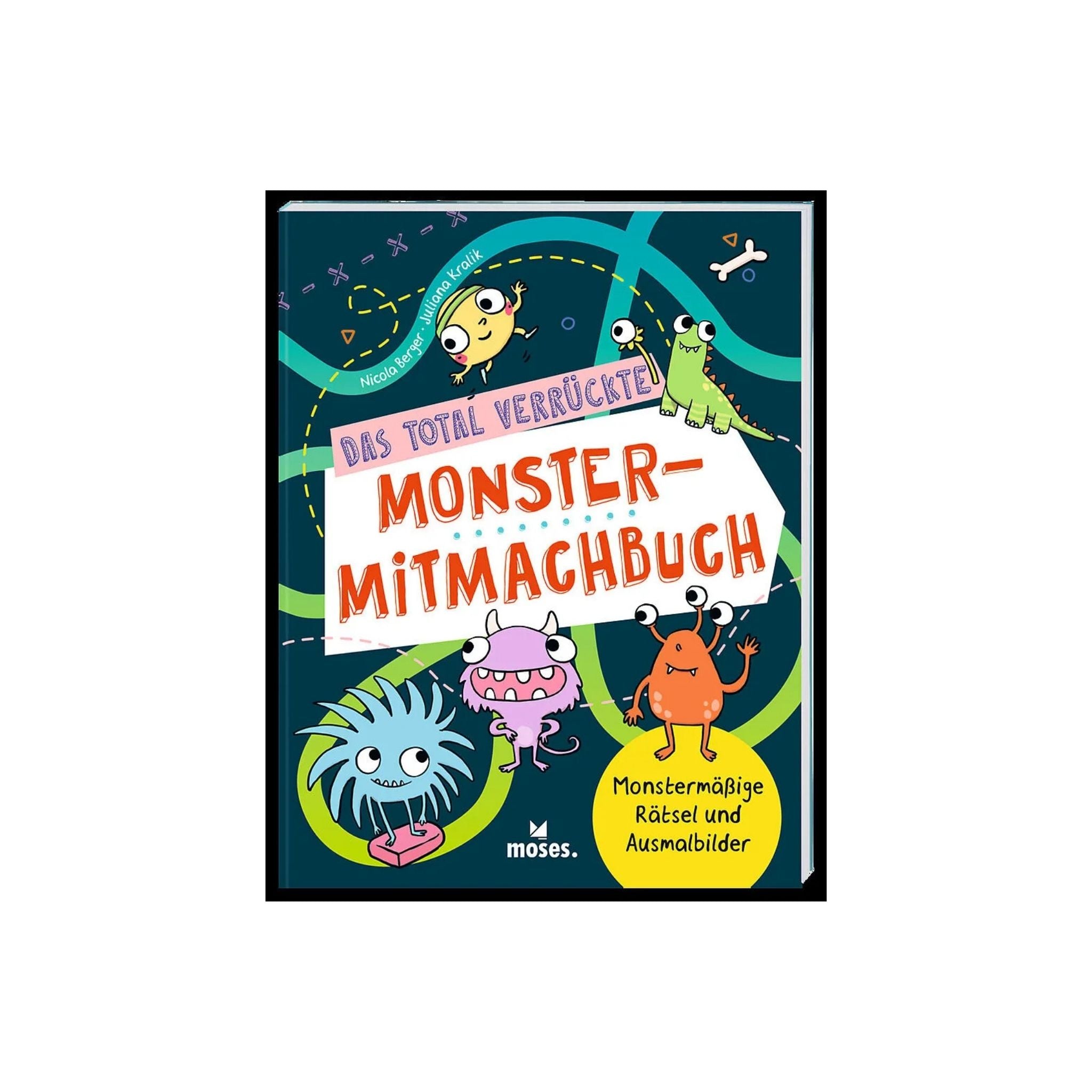 NICOLA BERGER, DAS TOTAL VERRÜCKTE MONSTER-MITMACHBUCH