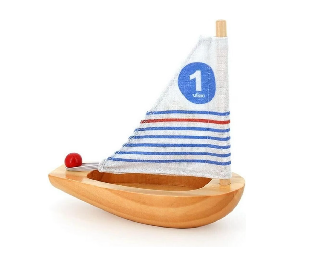 VILAC WOODEN SAILBOAT