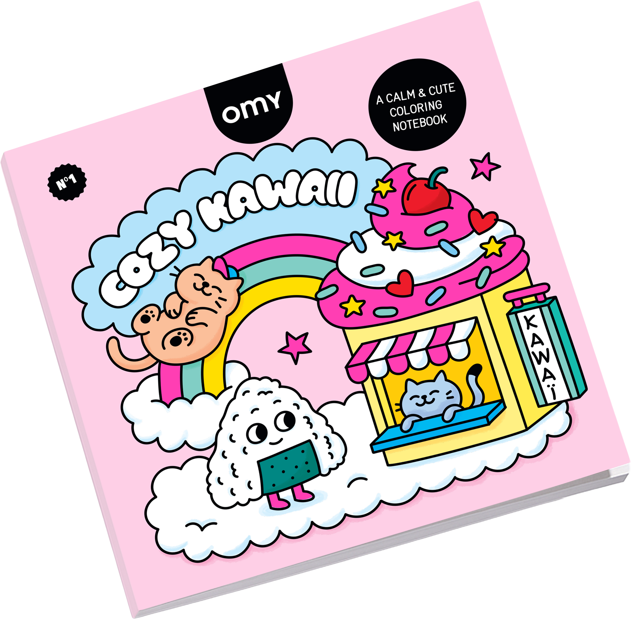 COZY COLORING BOOK - KAWAII
