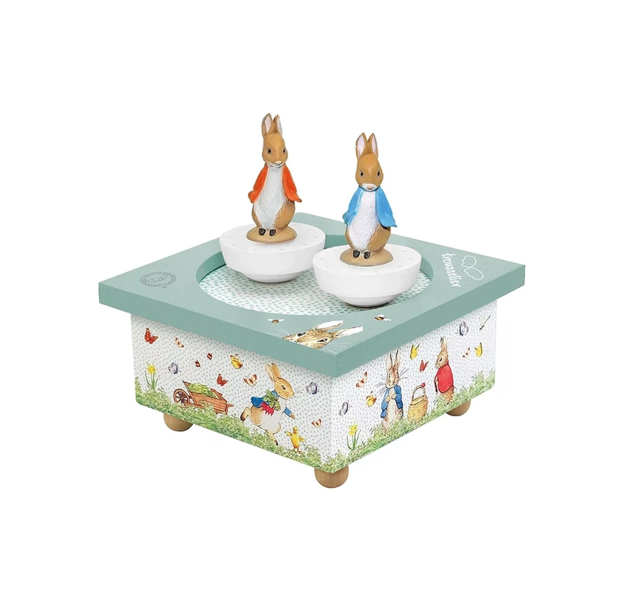 Trousselier Musikdosen aus Holz