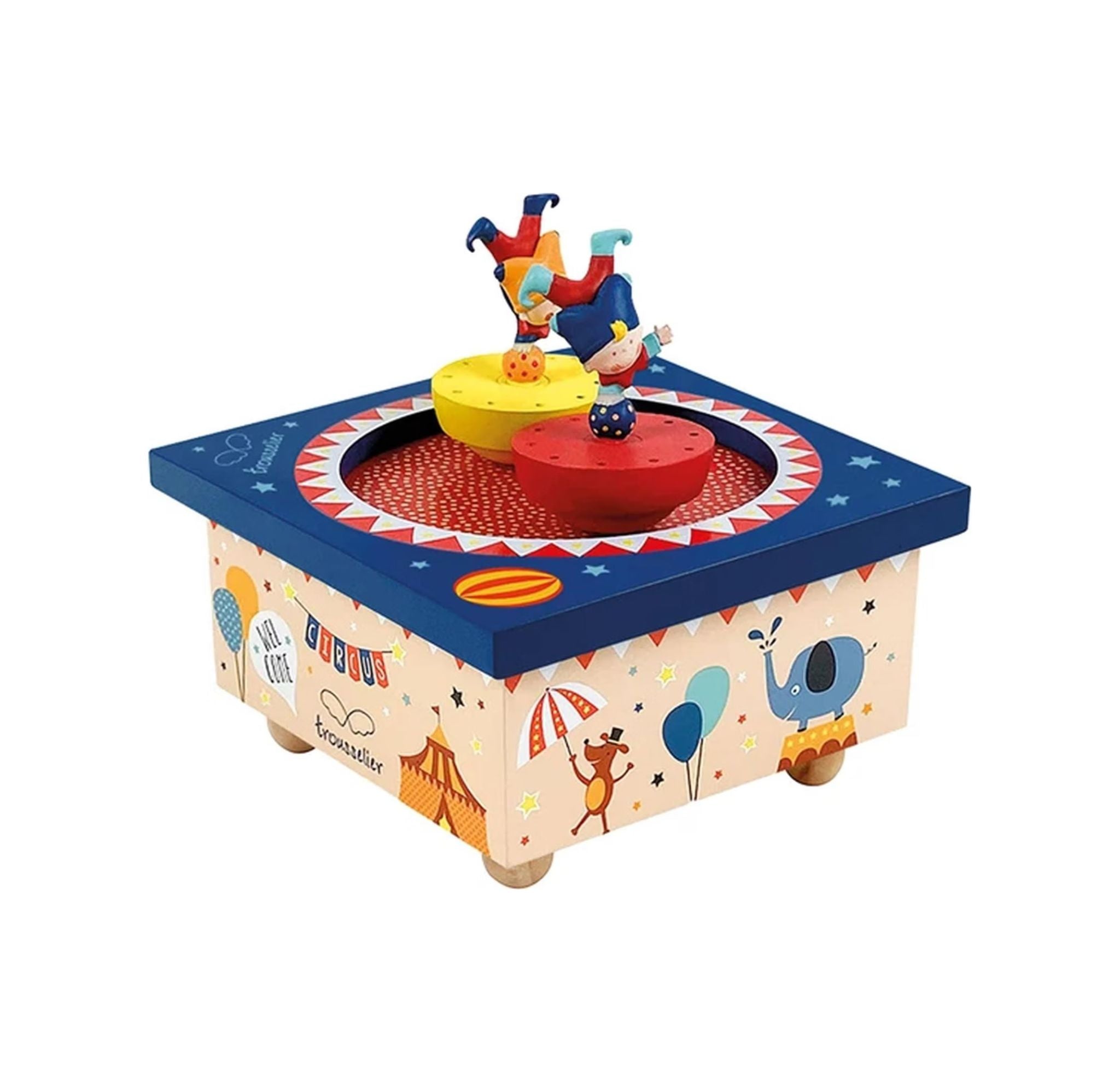 Trousselier Musikdosen aus Holz