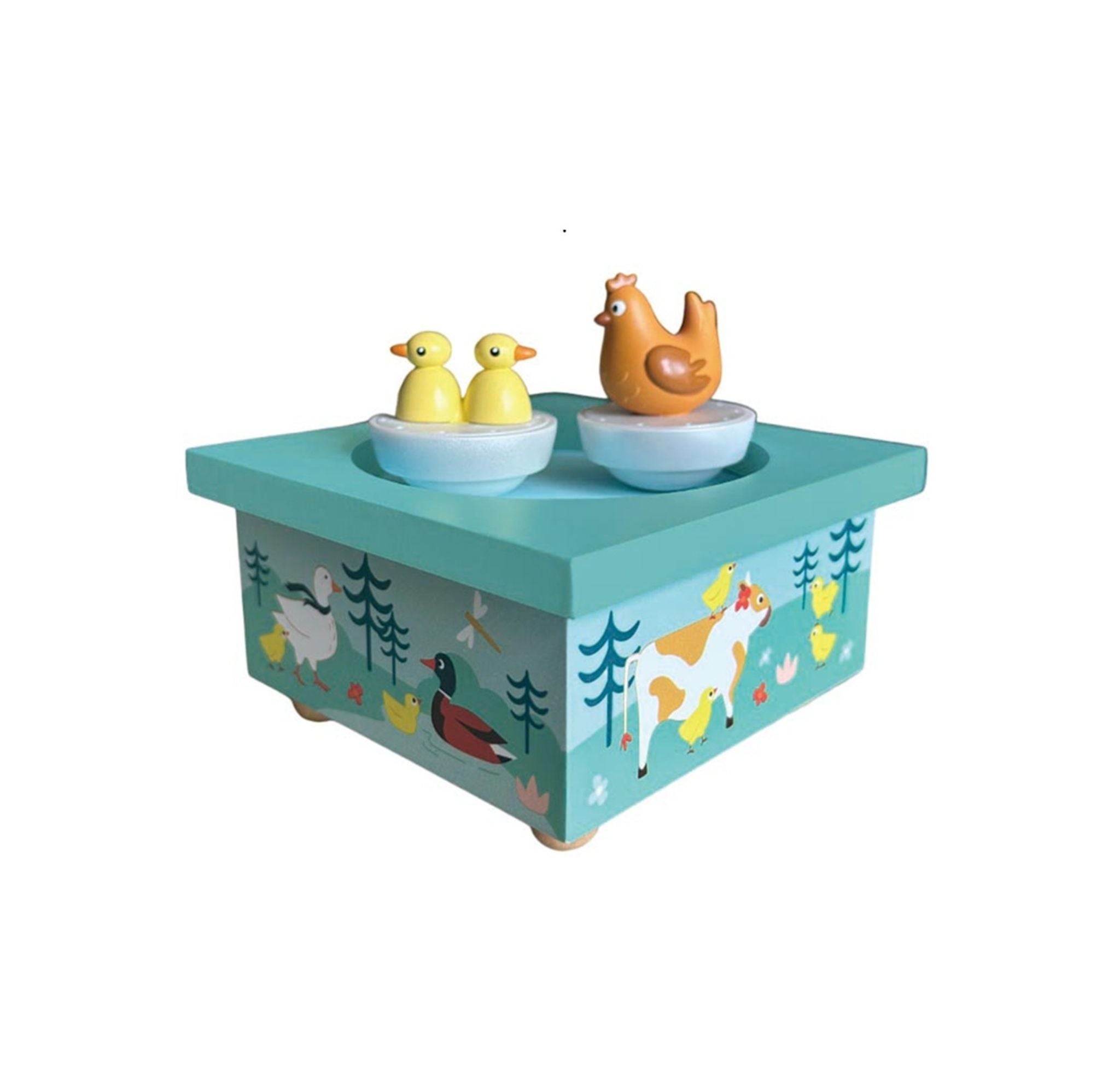 Trousselier Musikdosen aus Holz