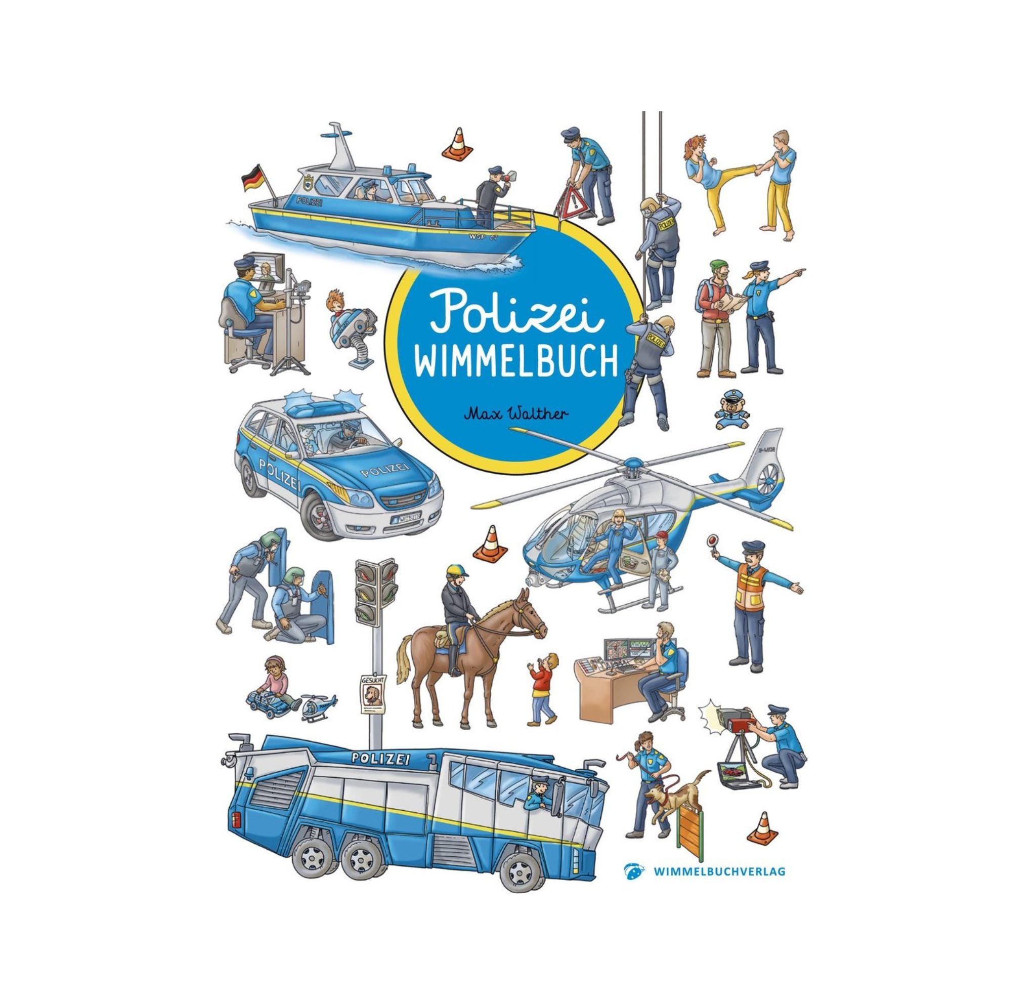 Polizei Wimmelbuch