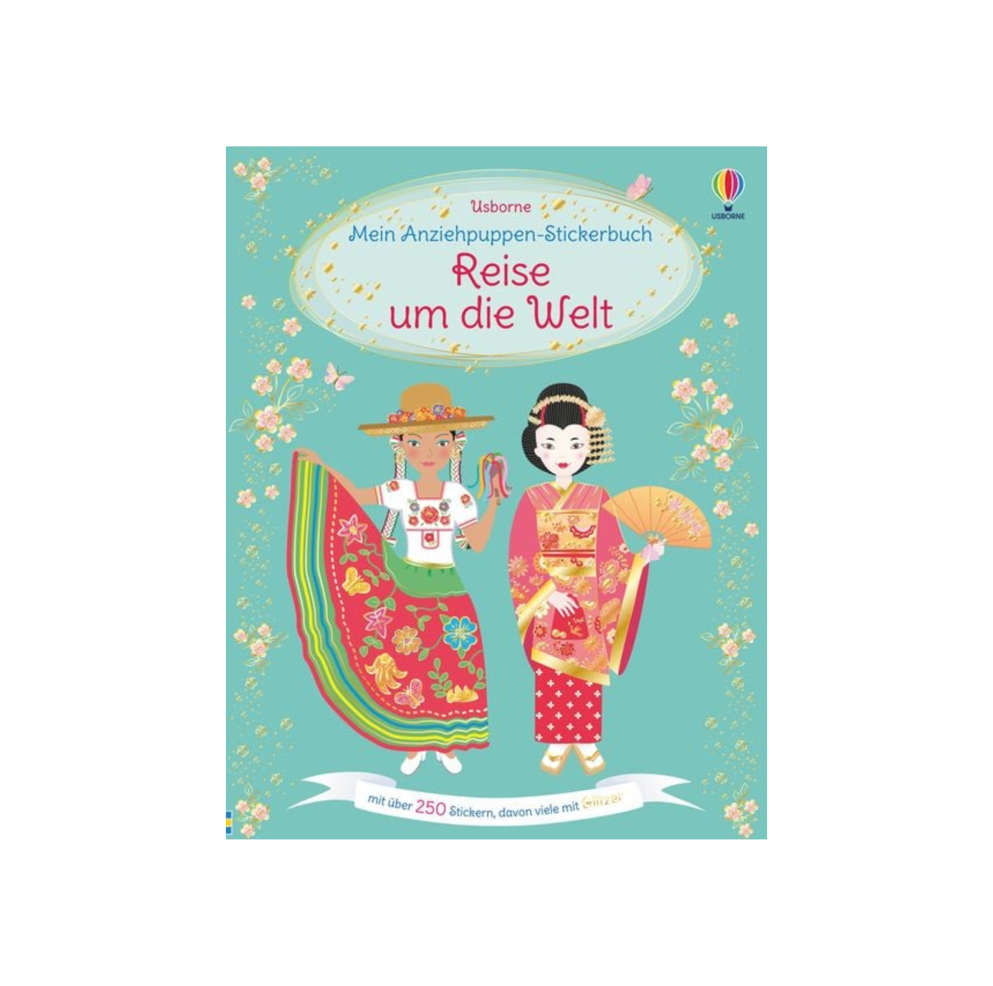 Mein Anziehpuppen-Stickerbuch: Reise um die Welt