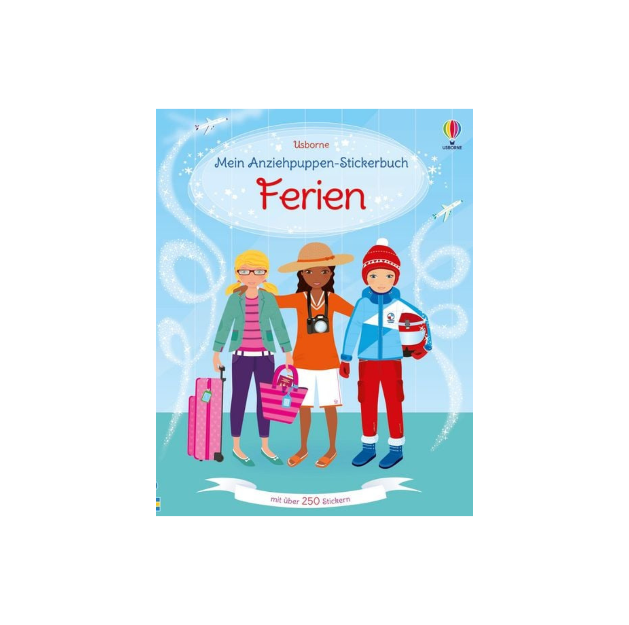 Mein Anziehpuppen-Stickerbuch: Ferien