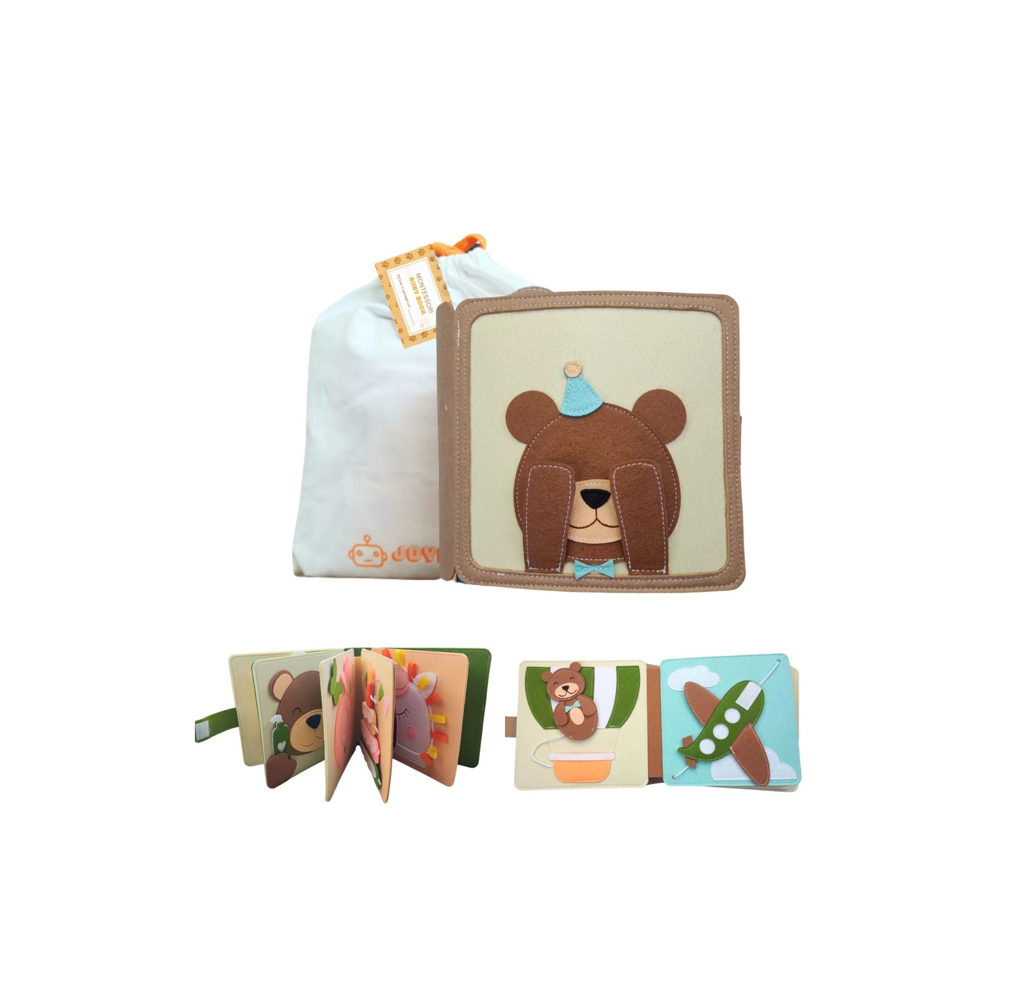 Montessori Beschäftigungsbuch Guck-Guck-Bär