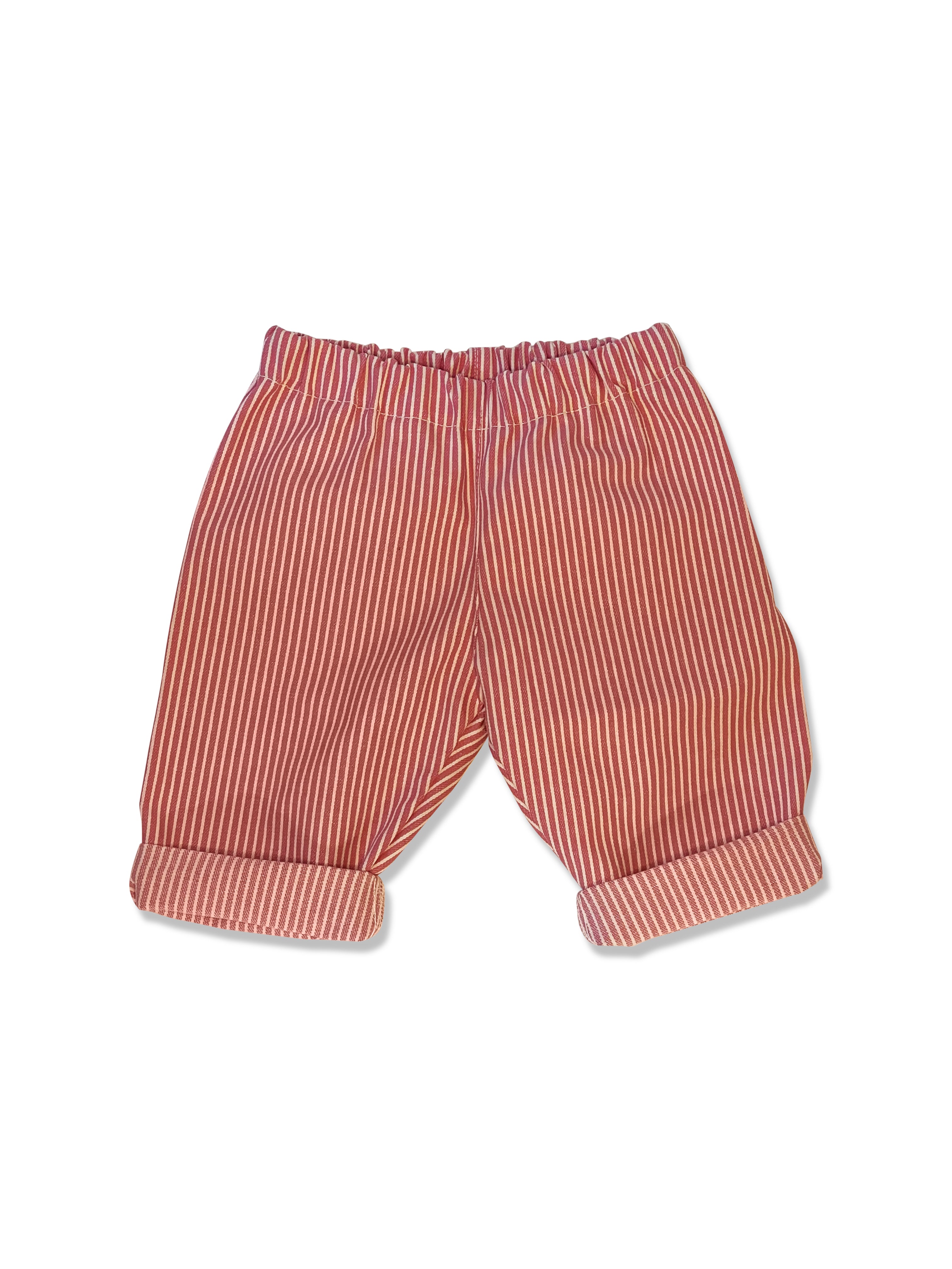 TIGER WORKER JEANS ROSA GESTREIFT