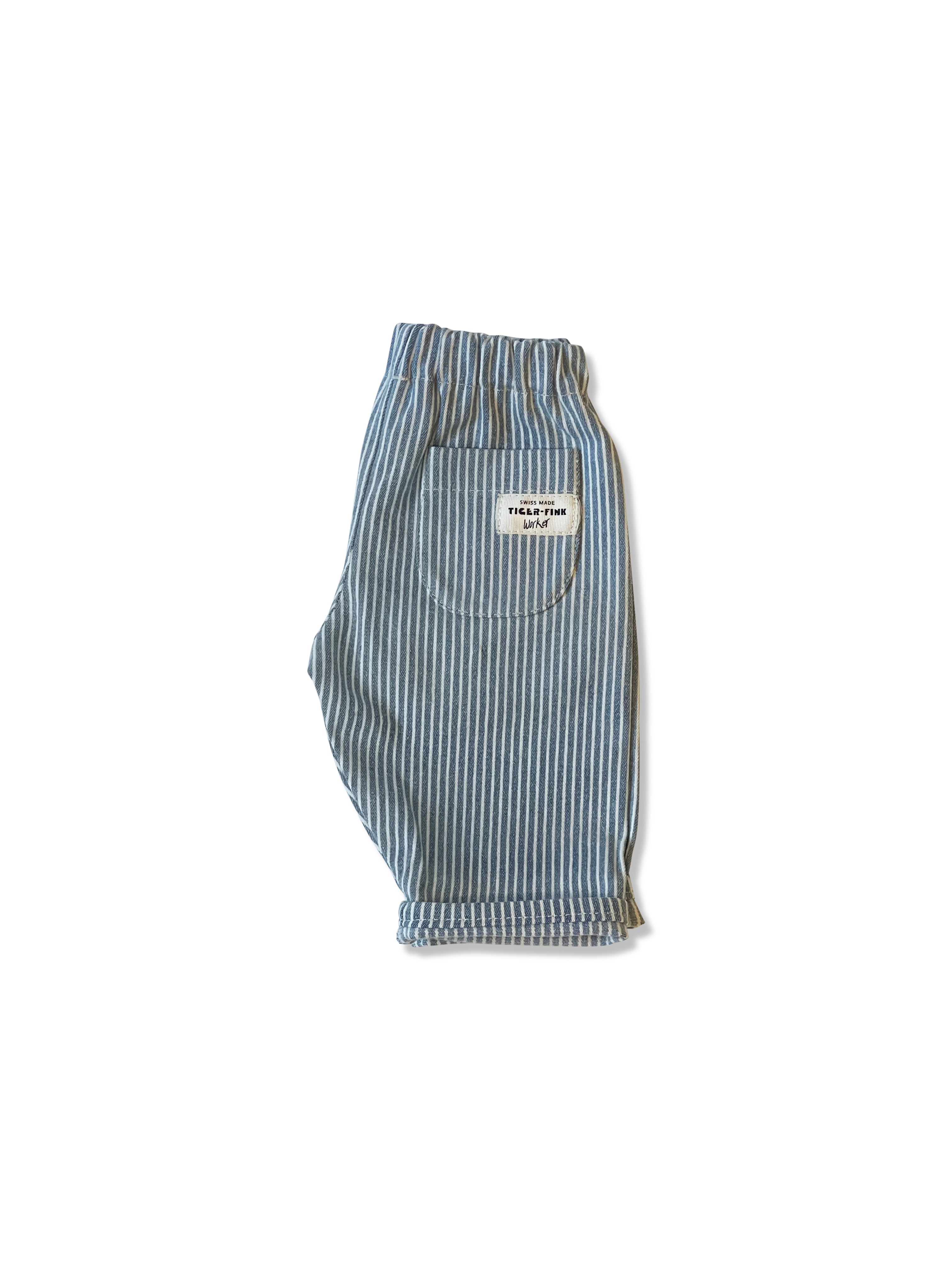 TIGER WORKER JEANS HELLBLAU GESTREIFT