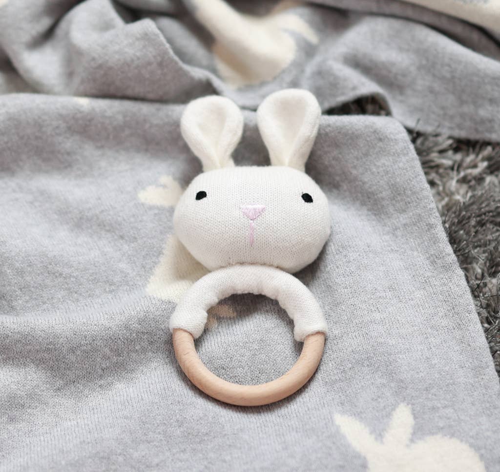 Bunny Cotton Knit Teether