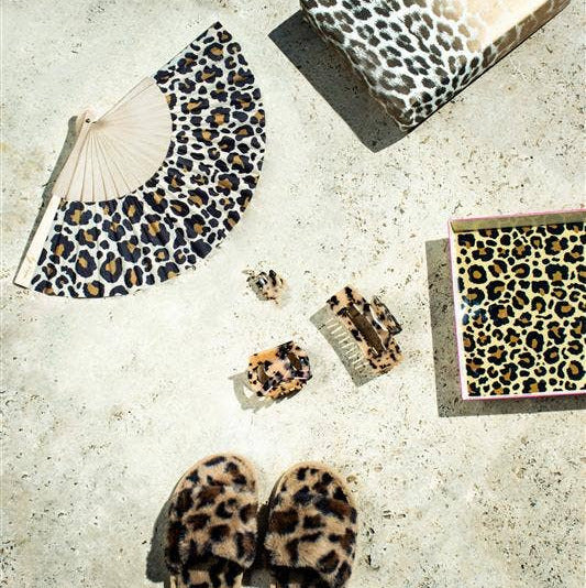 Fächer Leopard