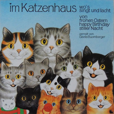 IM KATZENHAUS, EIN KATZEN-WIMMEL-BILDERBUCH