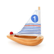 VILAC WOODEN SAILBOAT