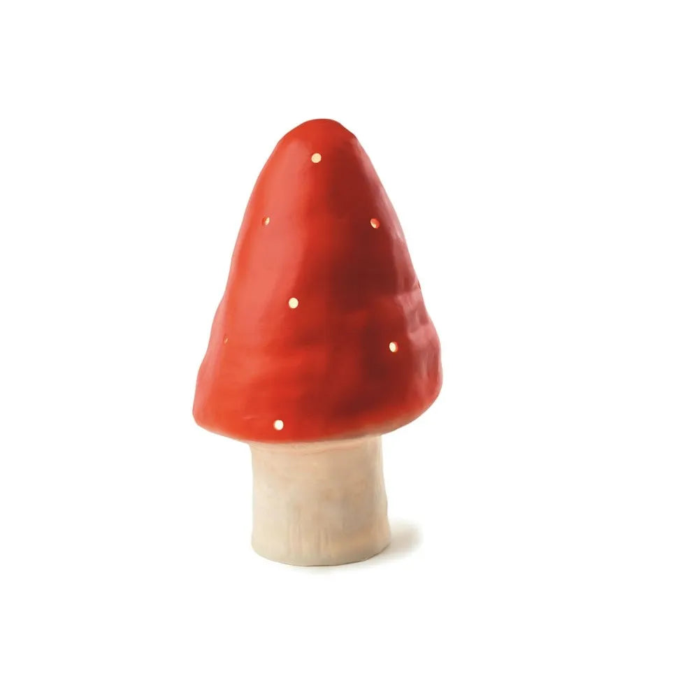 LAMPE CHAMPIGNON CRAPAUD ROUGE