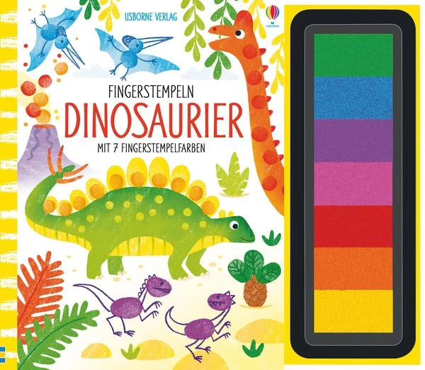 Fingerstemplen: Dinosaurier