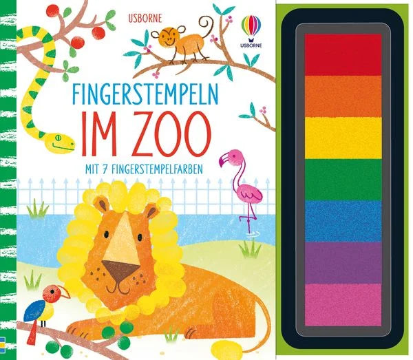 Fingerstemplen: Zoo