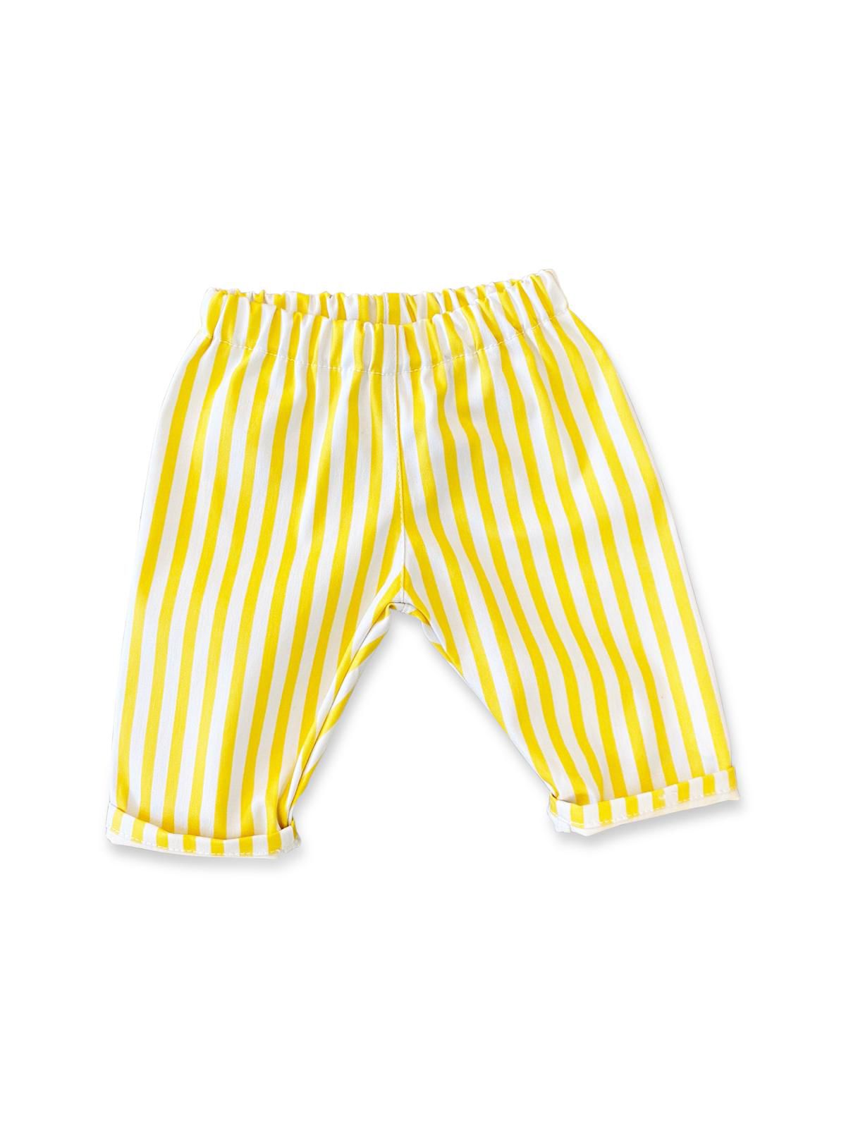 SOMMER TIGER WORKER HOSE STREIFEN GELB