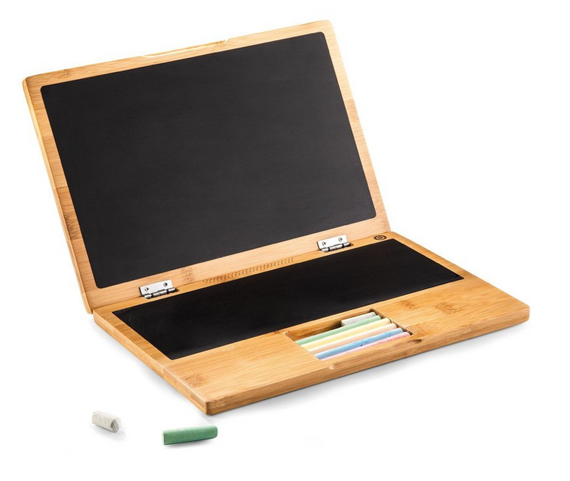 Petit ordinateur portable en bois pour enfants