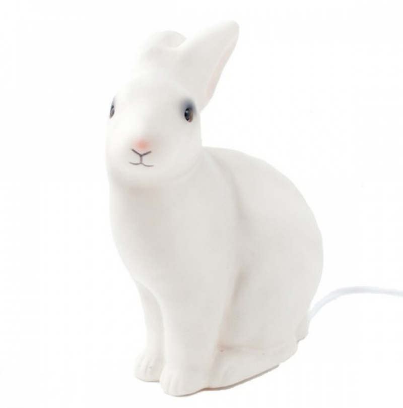 LAMPE LAPIN BLANC