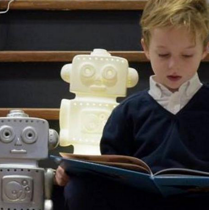 LAMPE ROBOT BLANCHE