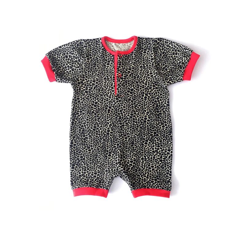 TIGER BABY SUMMER ROMPER SHORT SLEEVE